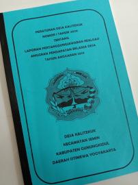 LAPORAN PERTANGGUNGJAWABAN REALISASI ABPDES 2019